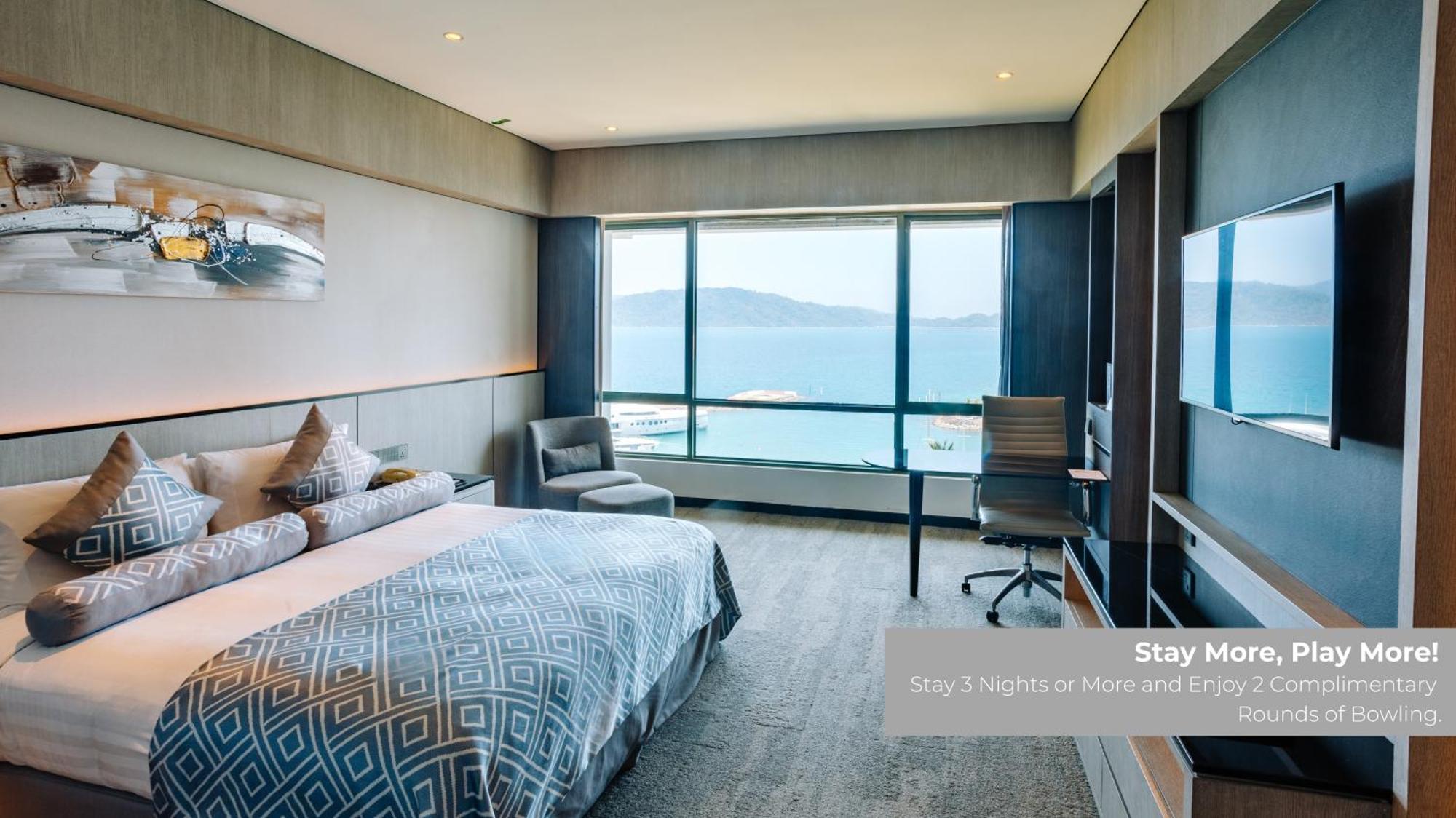 Hotel The Pacific Sutera Kota Kinabalu Zewnętrze zdjęcie Deluxe Ocean View Room